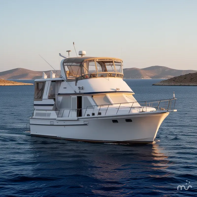 Slide: The Image of Jefferson 42 SE Sundeck Motor Yacht 1989 - 0