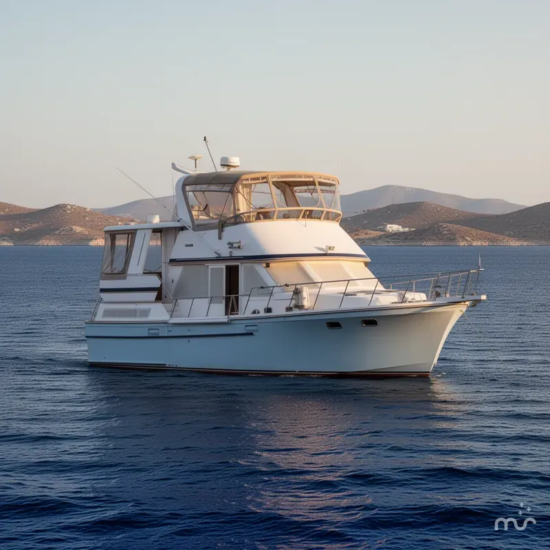 Slide: The Image of Jefferson 42 SE Sundeck Motor Yacht 1989 - 2