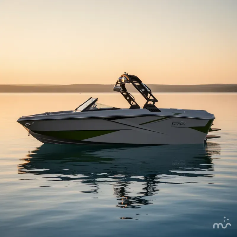 Slide: The Image of Heyday Wake Boats H22 2025 - 1