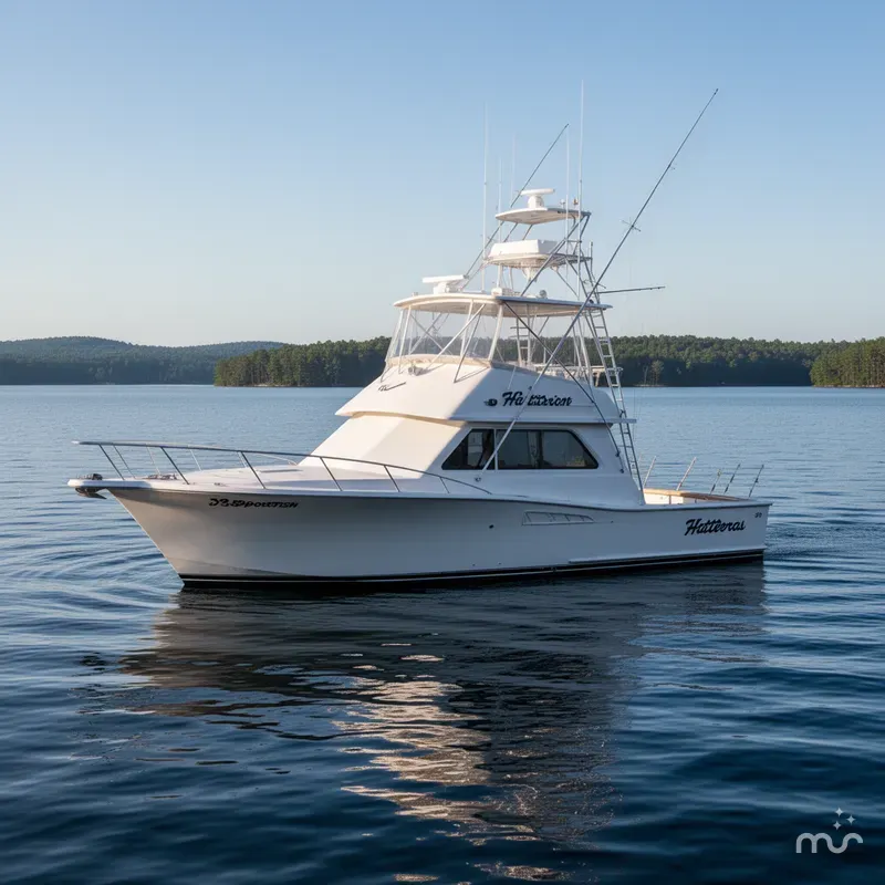 Slide: The Image of Hatteras 39 Sportfish 1995 - 0
