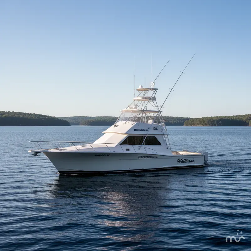 Slide: The Image of Hatteras 39 Sportfish 1995 - 1