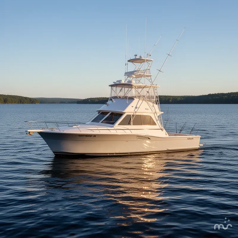 Slide: The Image of Hatteras 39 Sportfish 1995 - 2