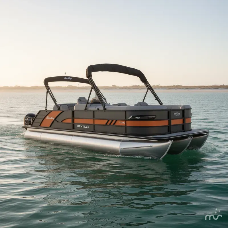 Slide: The Image of Bentley Pontoons Elite 253 Swingback 2026 - 0