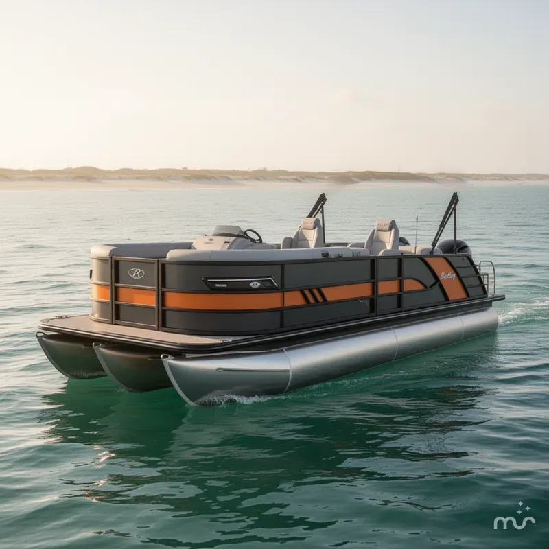 Slide: The Image of Bentley Pontoons Elite 253 Swingback 2026 - 1