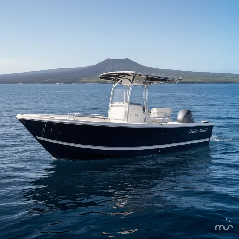 Slide: The Image of Parker Marine 210 Coastal CC 2026 - 2
