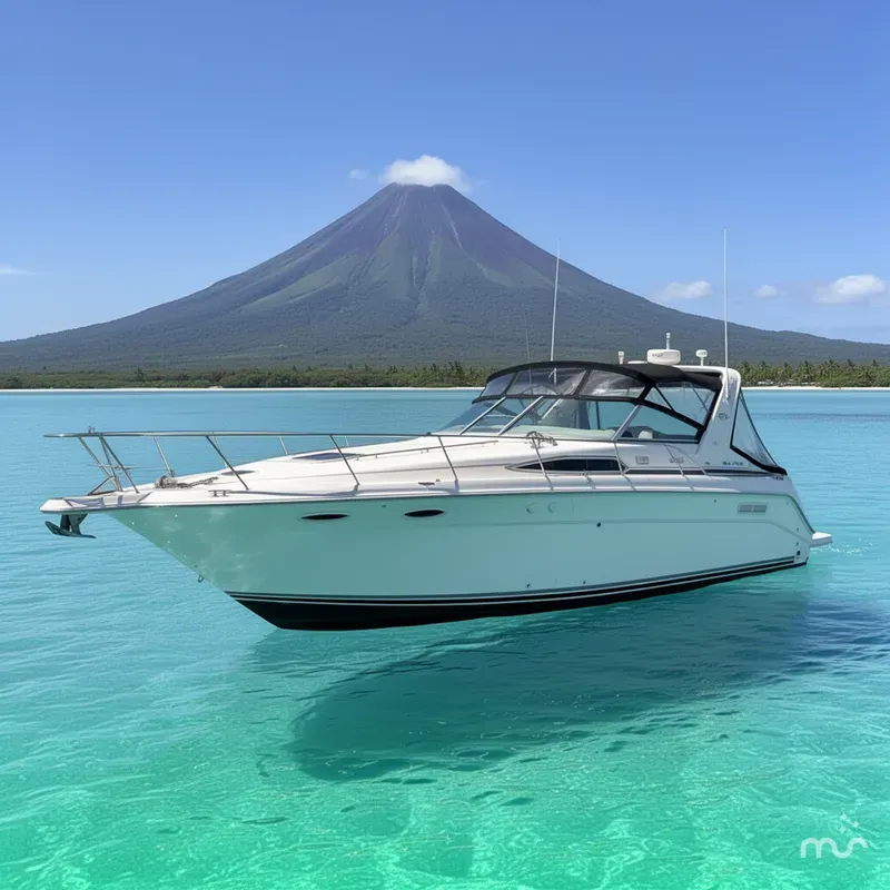 Slide: The Image of Sea Ray Sundancer 370 1993 - 2