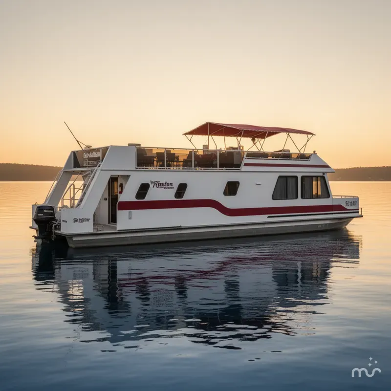 Slide: The Image of Fun Country 56 Forever 10 House Boat 1996 - 0