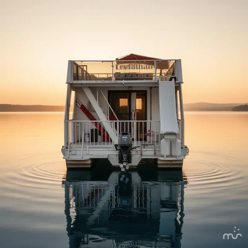 Slide: The Image of Fun Country 56 Forever 10 House Boat 1996 - 1