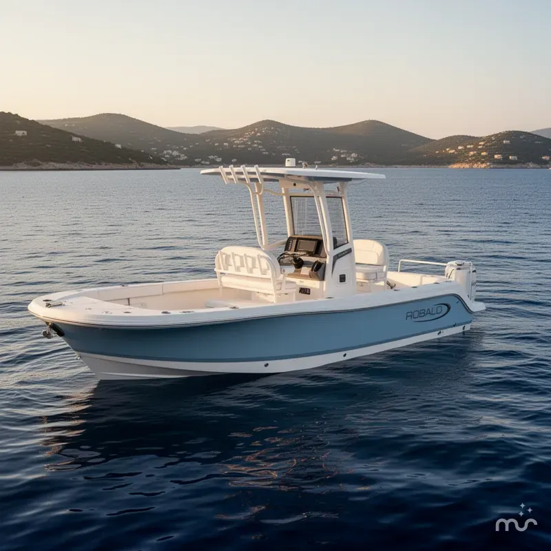 Slide: The Image of Robalo 246 Cayman 2025 - 2