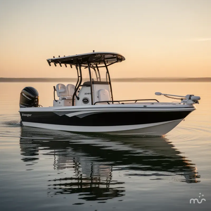 Slide: The Image of Ranger 2360 Bay w/300HP Mercury Verado 2024 - 0