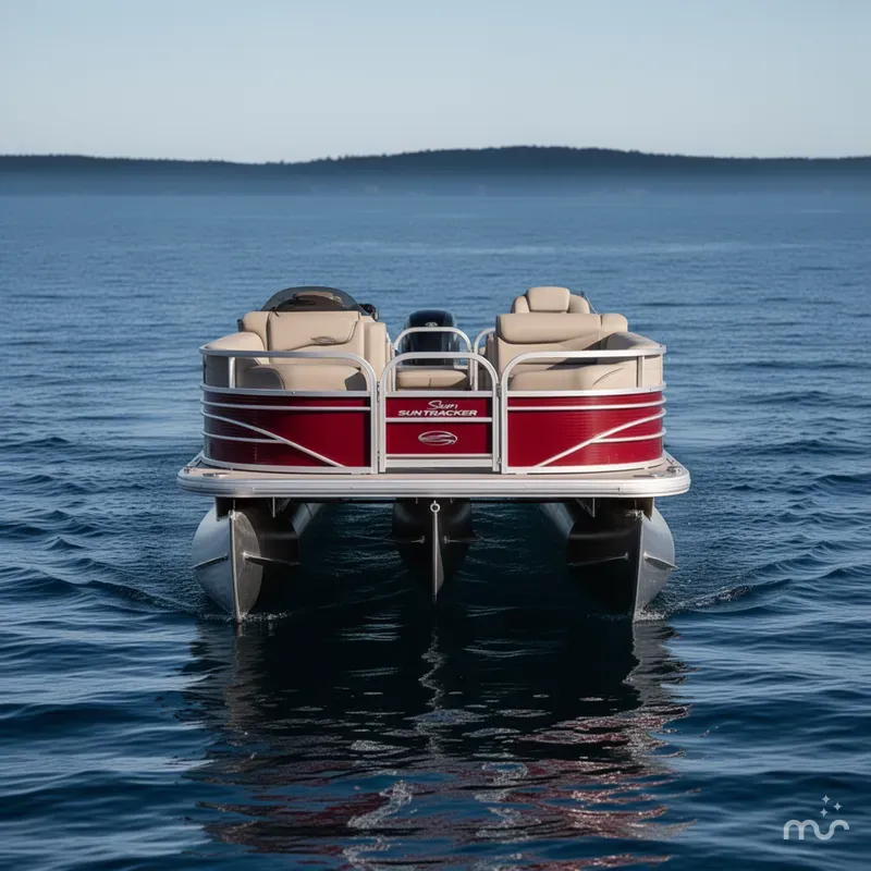 Slide: The Image of Sun Tracker Fishin' Barge 20 DLX 2022 - 3