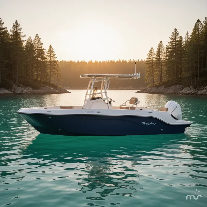 Slide: The Image of Bayliner Trophy T22CC 2025 - 2