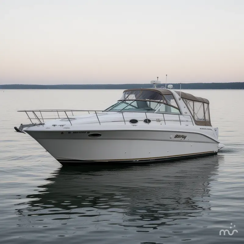 Slide: The Image of Sea Ray 370 Sundancer 1998 - 1