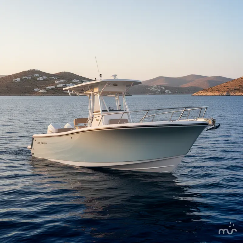 Slide: The Image of Sea Born LX22 Center Console 2024 - 2