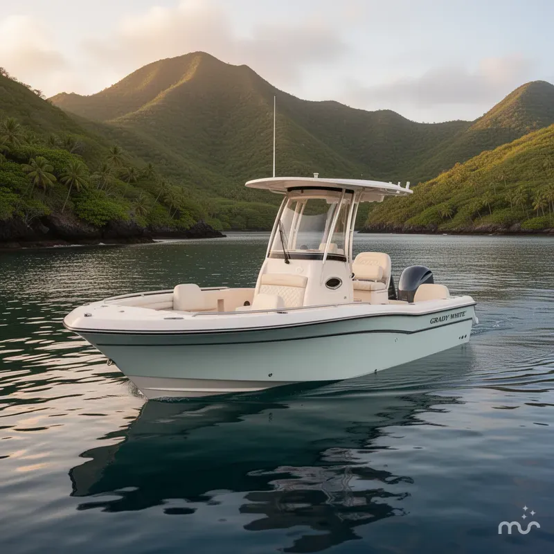 Slide: The Image of Grady-White Fisherman 216 2026 - 1