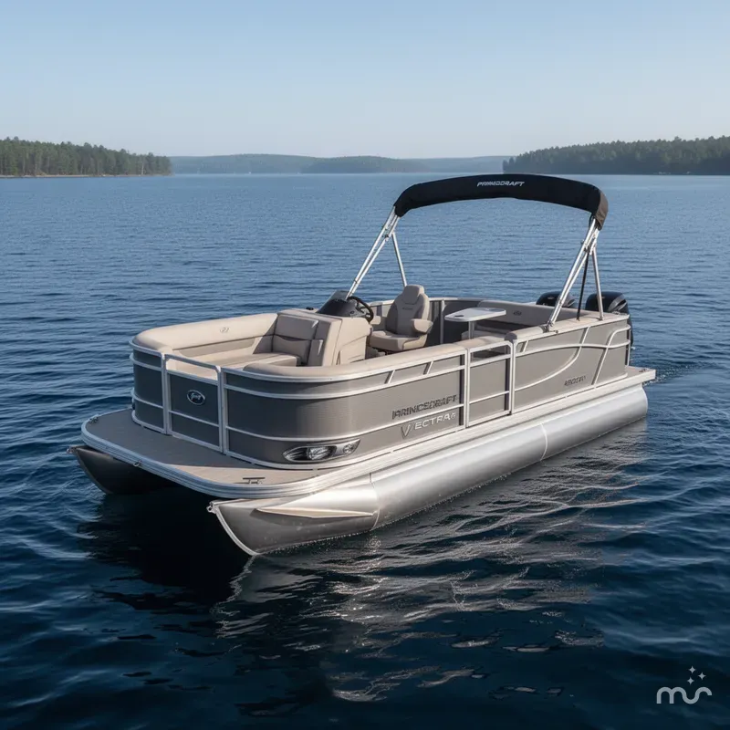 Slide: The Image of Princecraft Vectra 19 Pontoon 2020 - 1