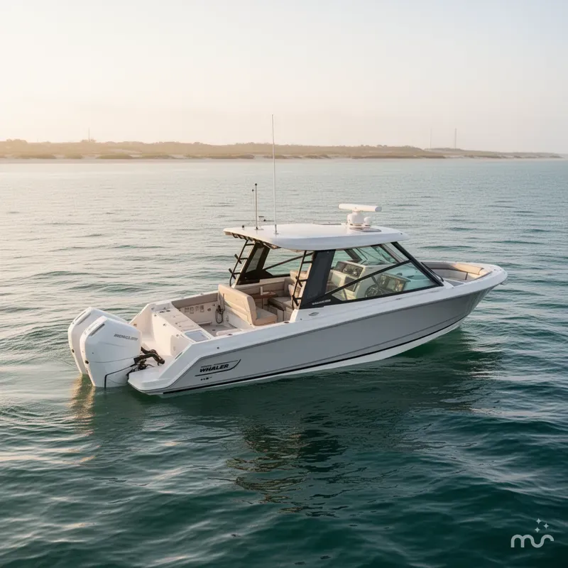 Slide: The Image of Boston Whaler 330 Vantage 2025 - 2