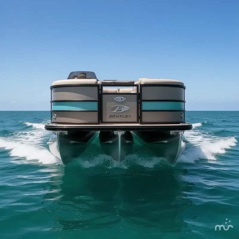 Slide: The Image of Bentley Pontoons Legacy 223 Navigator 2026 - 1