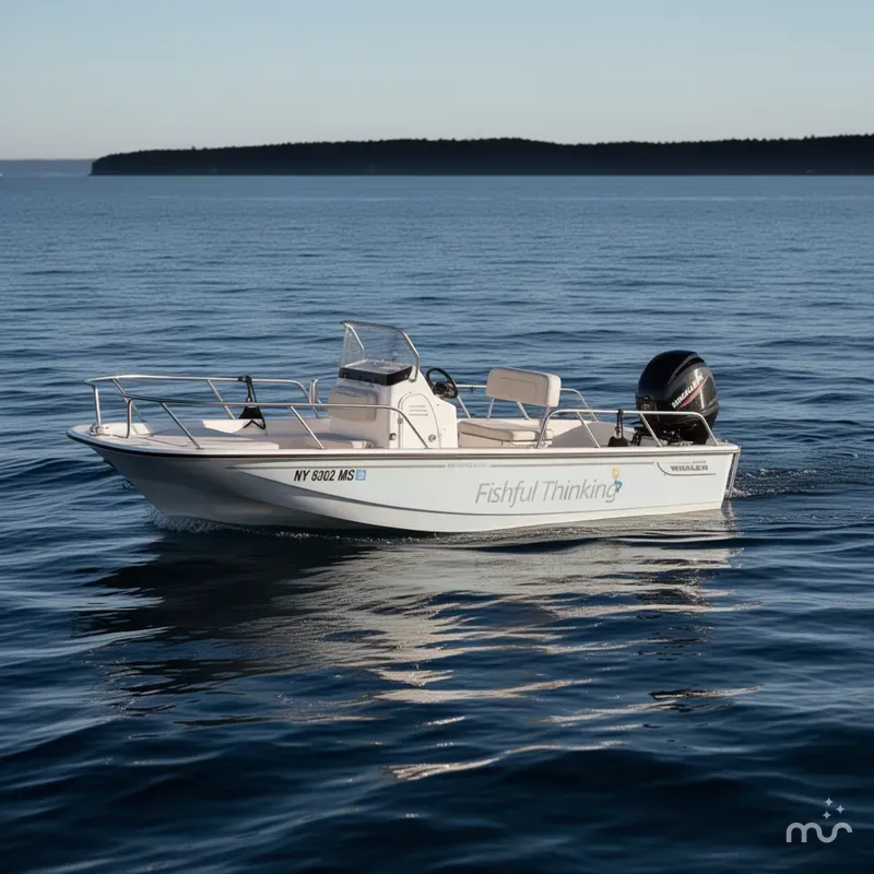 Slide: The Image of Boston Whaler 150 Montauk 2022 - 4