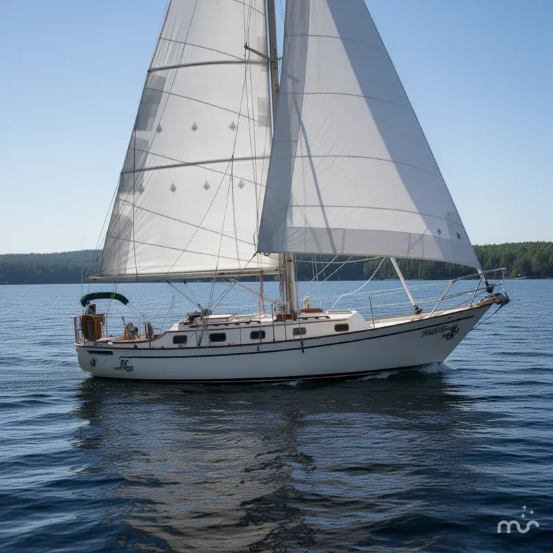 Slide: The Image of Pacific Seacraft Crealock 34 1993 - 0