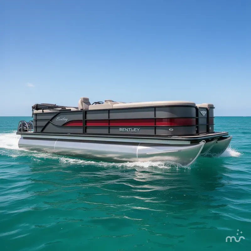 Slide: The Image of Bentley Pontoons Legacy 223 Navigator 2026 - 1