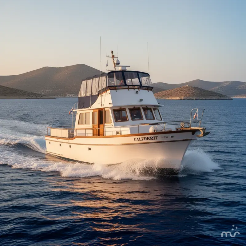 The Image of Californian Tri-Cabin Trawler 1978 - 0