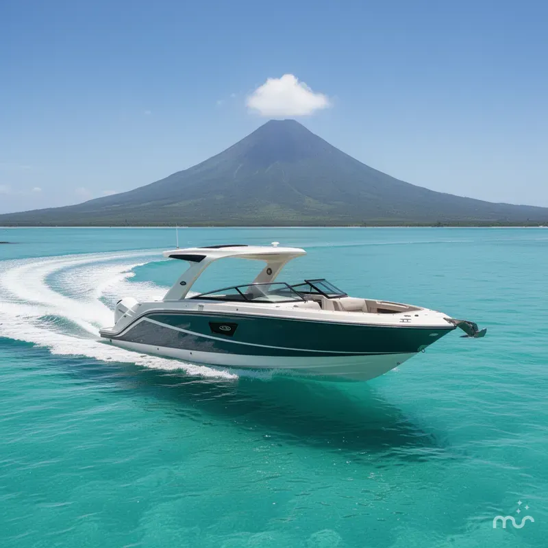 Slide: The Image of Sea Ray SLX 310 Outboard 2021 - 4