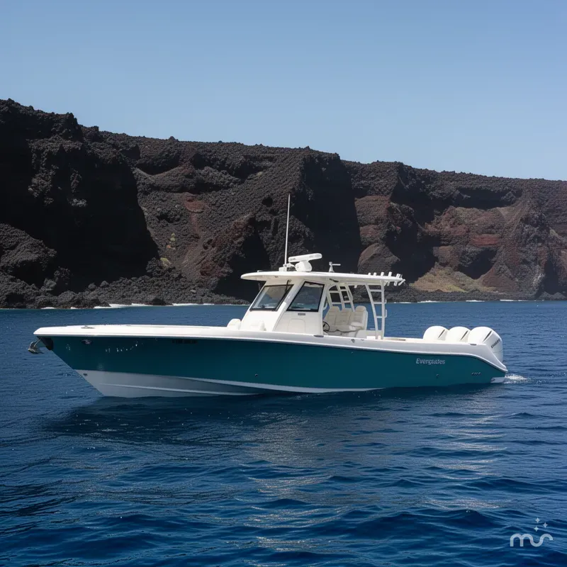 Slide: The Image of Everglades 355 Center Console 2019 - 2