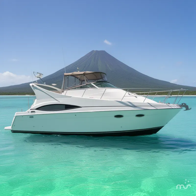 Slide: The Image of Carver Yachts 350 Mariner 1997 - 2