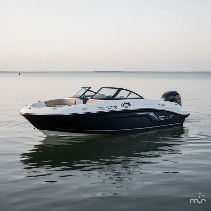 Slide: The Image of Bayliner VR6 Bowrider OB 2023 - 0