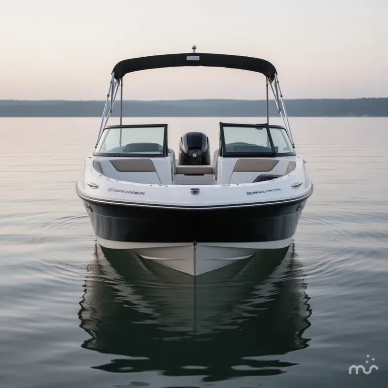 Slide: The Image of Bayliner VR6 Bowrider OB 2023 - 2