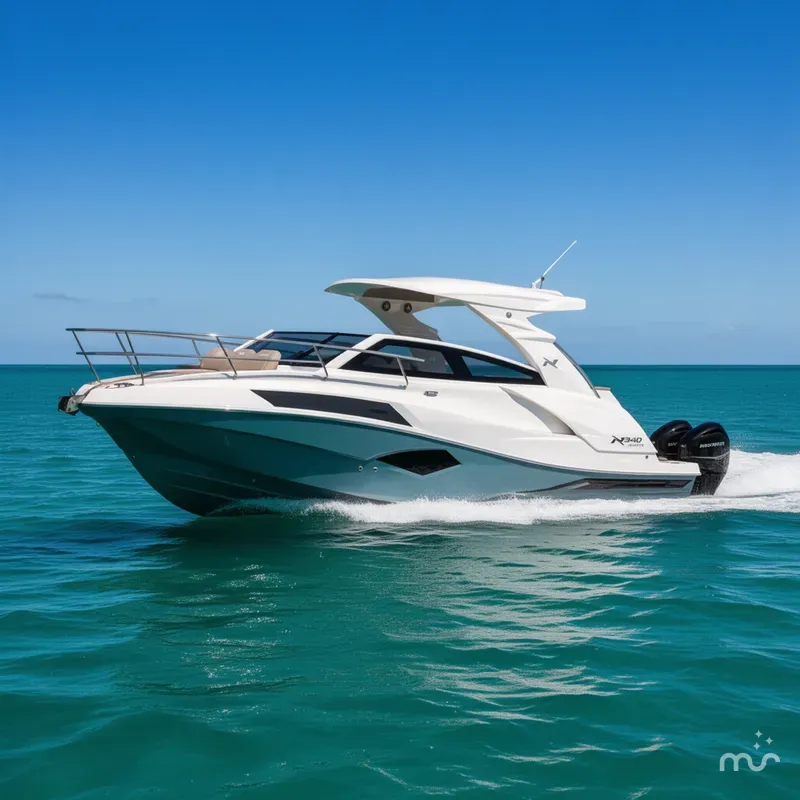 Slide: The Image of NX Boats nx340 Sport 2025 - 0