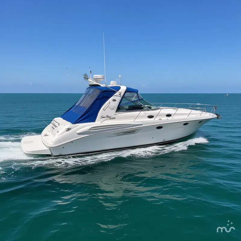Slide: The Image of Sea Ray Sundancer 400 1999 - 0