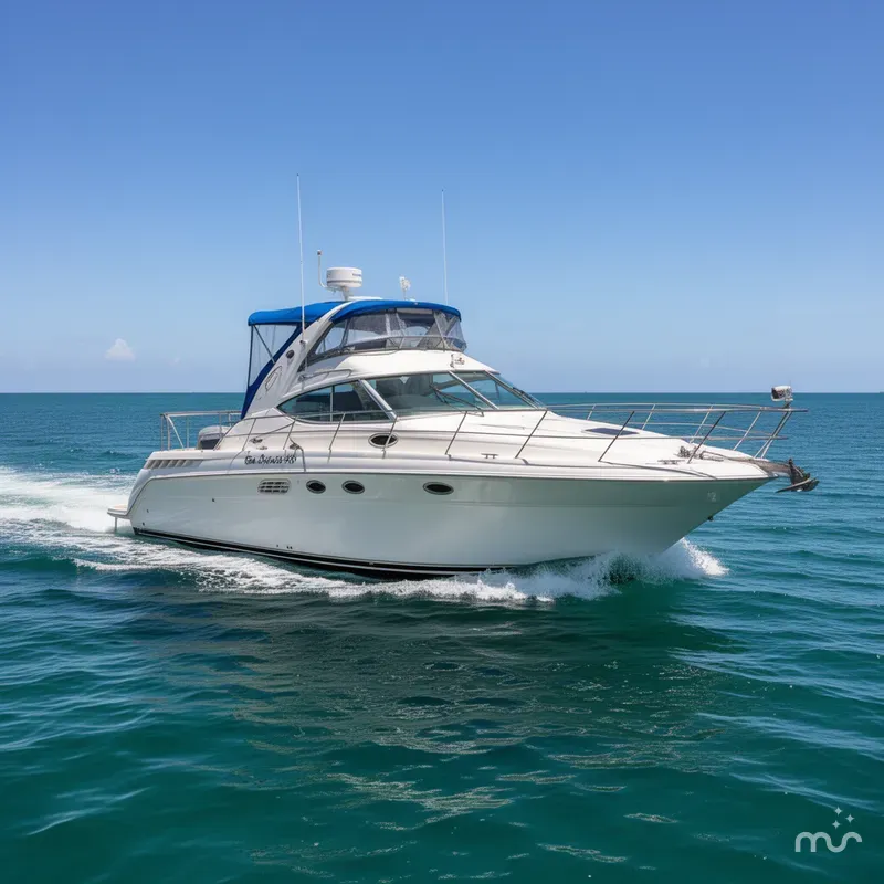 Slide: The Image of Sea Ray Sundancer 400 1999 - 1