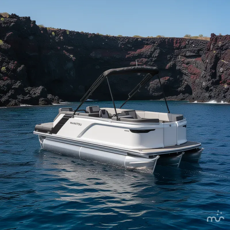 Slide: The Image of Manitou Cruise 20 Max Bench 2025 - 2