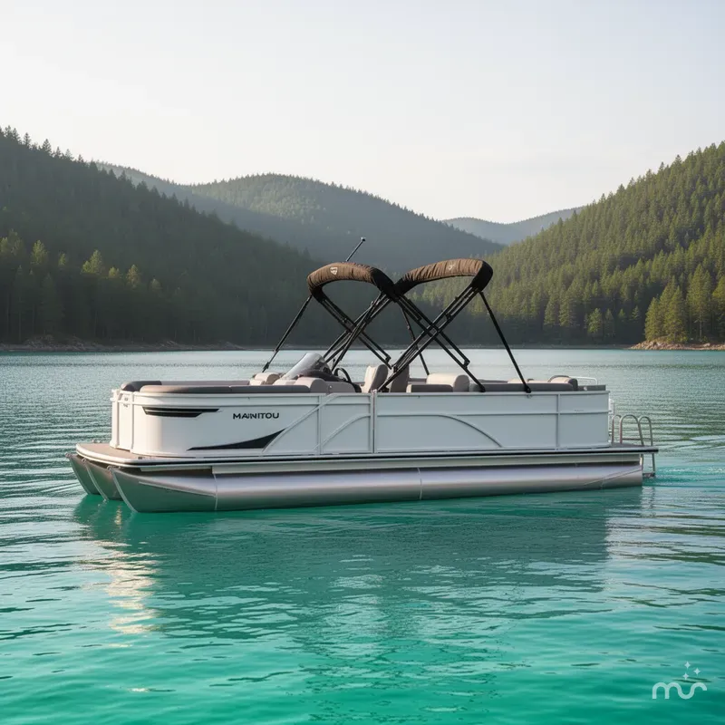 Slide: The Image of Manitou Cruise 22 Switchback Twin Tube 2025 - 2