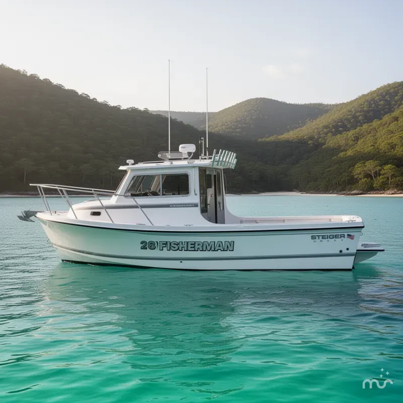 Slide: The Image of Steiger Craft 28 Fisherman 2026 - 2
