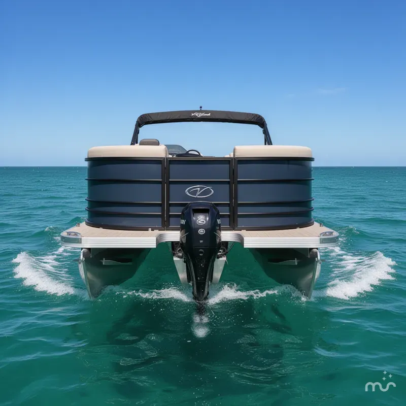 Slide: The Image of Veranda Vista View Series VV22 TRITOON 150HP 2025 - 1