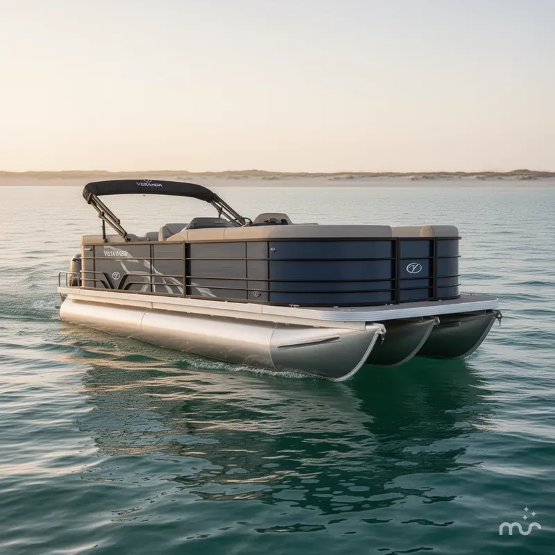 Slide: The Image of Veranda Vista View Series VV22 TRITOON 150HP 2025 - 0