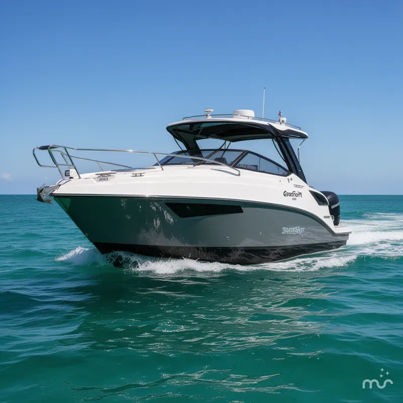 Slide: The Image of Granfort 300 GTX Cabin Cruiser 2025 - 2