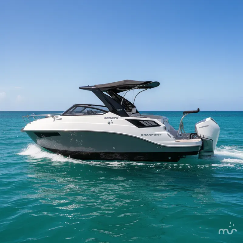 Slide: The Image of Granfort 300 GTX Cabin Cruiser 2025 - 4