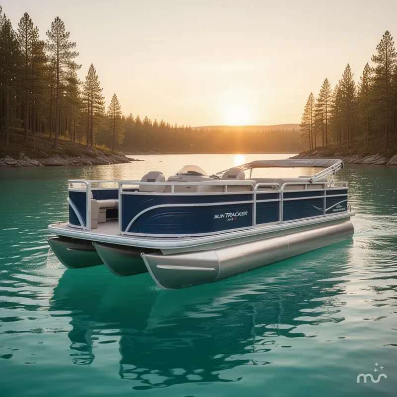 Slide: The Image of Sun Tracker Fishin' Barge 22 XP3 2025 - 2