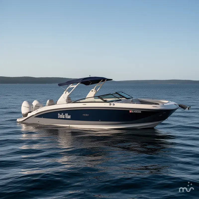 Slide: The Image of Sea Ray SDX 290 Outboard 2020 - 0