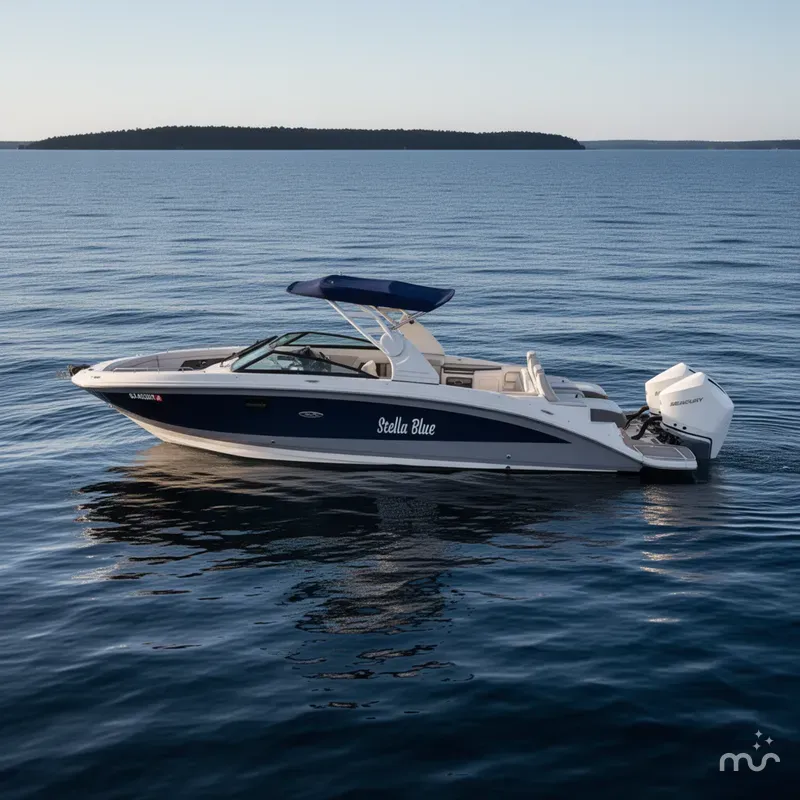 Slide: The Image of Sea Ray SDX 290 Outboard 2020 - 4