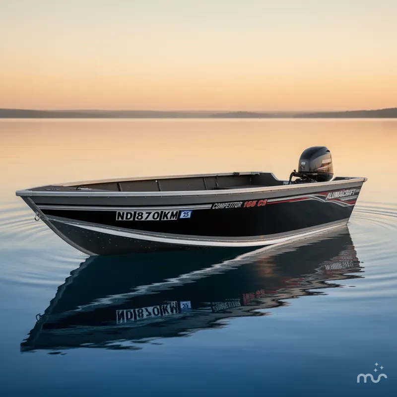 Slide: The Image of Alumacraft Competitor 165 CS 2017 - 1