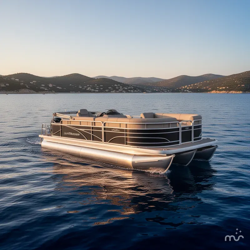 The Image of Sun Tracker 18ft Pontoon trailer 2024 - 0