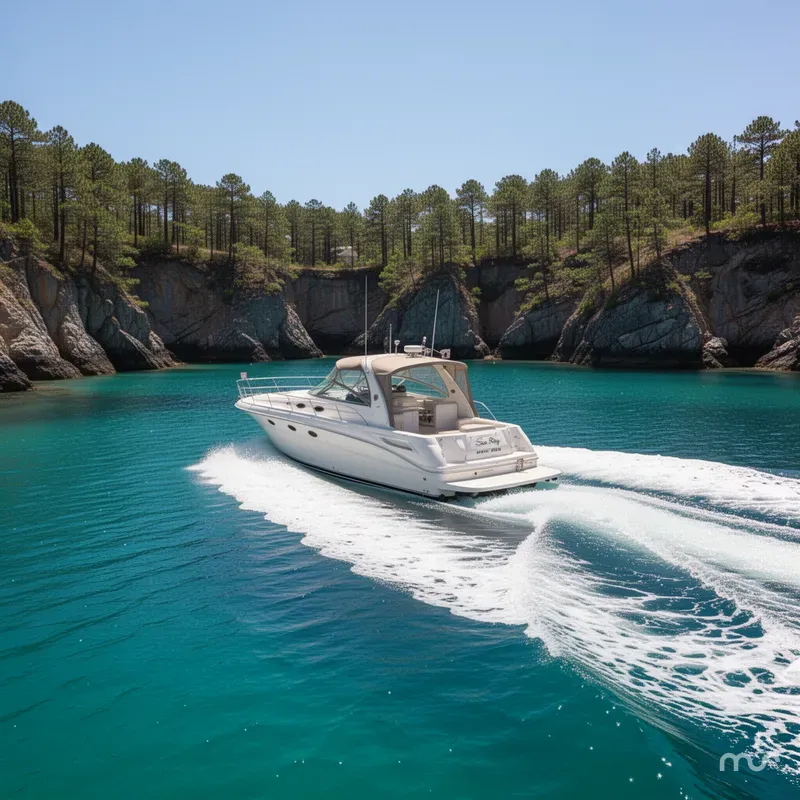 Slide: The Image of Sea Ray 380 Sundancer 2000 - 2