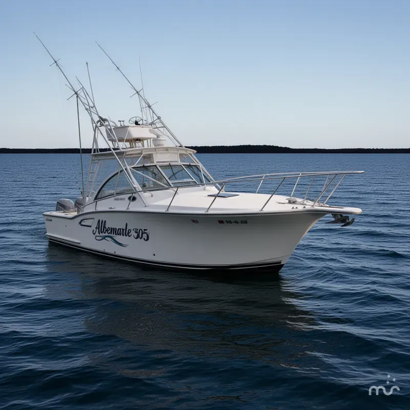 Slide: The Image of Albemarle 305 Express Fisherman 1997 - 0
