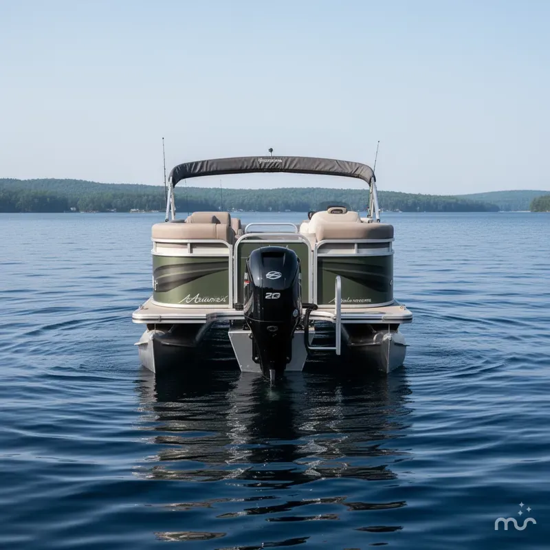 Slide: The Image of Avalon Venture Rear Fish - 20' 2023 - 2