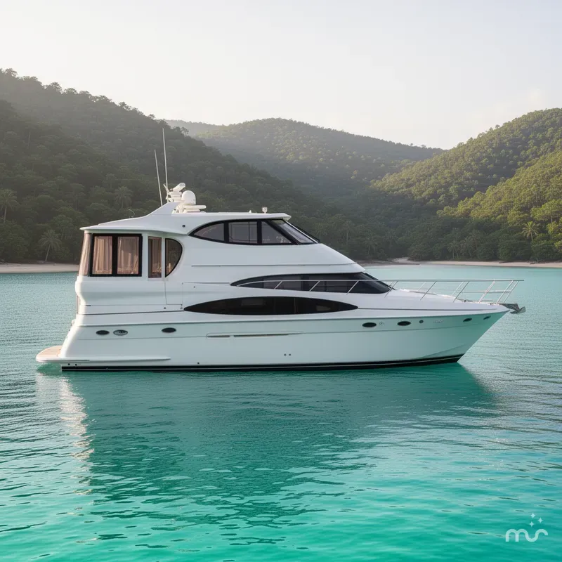 Slide: The Image of Carver Yachts 506 Motor Yacht 2001 - 2